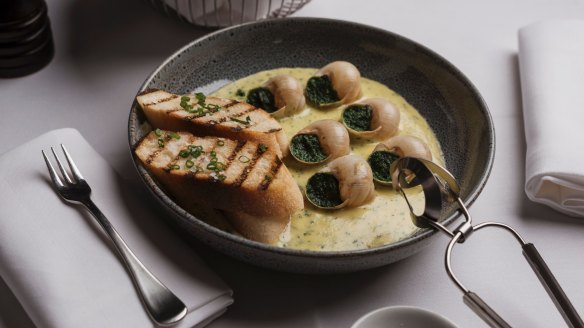 Escargots de Bourgogne at MSB.