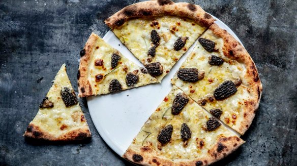 Showcase autumn mushrooms on this pizza fungi and fontina.