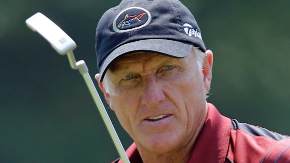 Golf legend Greg Norman.