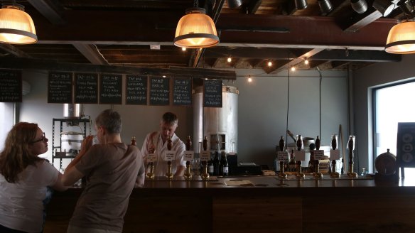 Technically it's not brewing just yet, but Staves owner Steve Drissell, does have plans for the tanks behind the bar to be up and running next year, so we reckon this shiny new Glebe brewpub still counts as the place to end your inner-west brewery crawl.