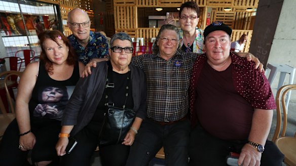 Barbarella Karpinski, Peter Murphy, Sandi Banks, Gary Schliemann, Diane Minnis and Steven Warren are the 78ers. 