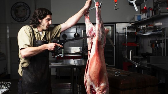 Whole Beast Butchery owner Marcus Papadopoulo.