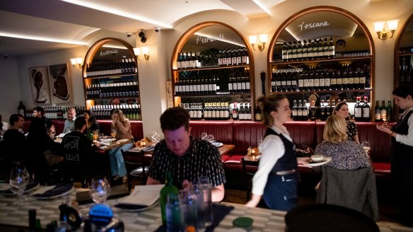 Neighbourhood vibes: Enoteca Ponti channels Roman wine bars of the 1950s.