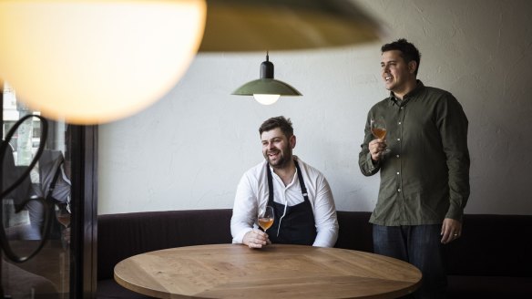 Chef Charley Snadden-Wilson and sommelier Lyndon Kubis are finally ready to light the fire at Clover Vin de Cave.