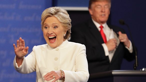 Assange signalled a glum even-handedness when asked whether he backed Trump or Clinton: "You're asking me, do I prefer cholera or gonorrhea."