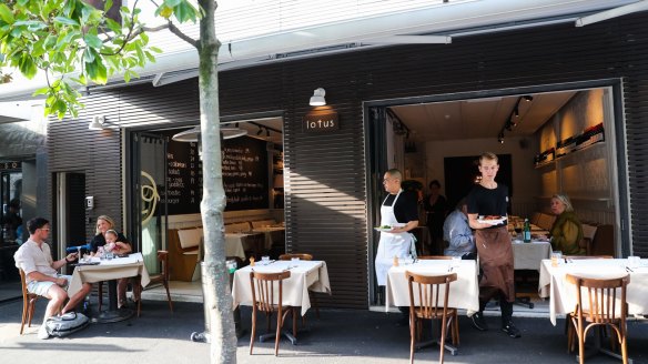 The pop-up shopfront in Potts Point.