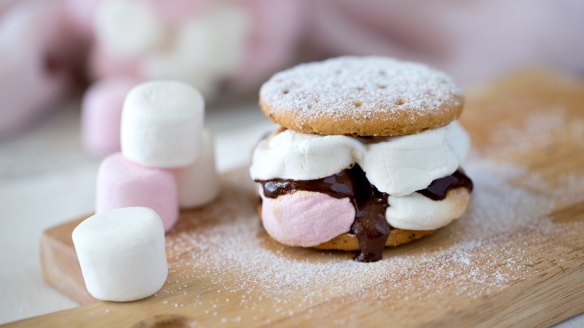 Balance the sweet marshmallow with a good dark chocolate.