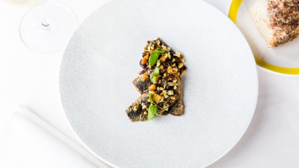 Butterflied sardines are played against the sweetness of muscatels, fennel and pinenuts at Otto.