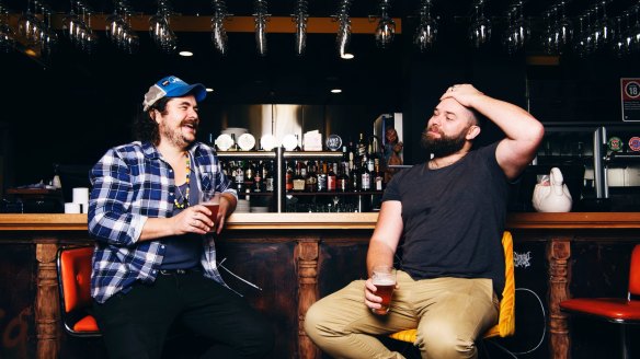 Lansdowne owners Jake Smyth (left) and Kenny Graham have given the pub a gentle makeover.