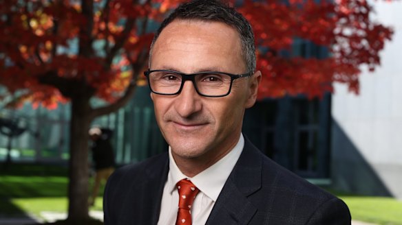 Greens leader Richard Di Natale voted against the fence.