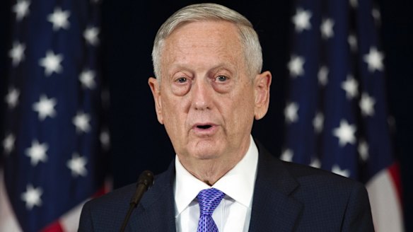 US Secretary of Defence Jim Mattis had ordered a review into transgender people serving in the military.