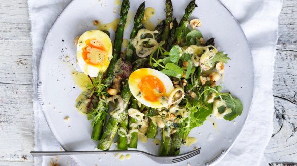 Andrew McConnell's spring salad for brunch or lunch.