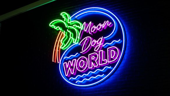 Up in lights: Moon Dog expands in Preston.