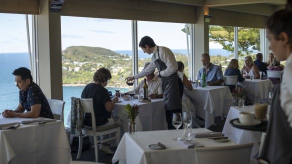 Jonah's perches above Whale Beach as if at Portofino.