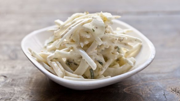 Fennel and celeriac remoulade.