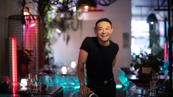 Shu owner Shu Liu has carved out a niche with his Collingwood restaurant's mix of Sichuan and vegan,