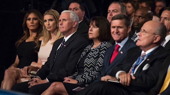 Rudolph W. Giuliani, the former mayor of New York City, at the first debate between the candidates. 