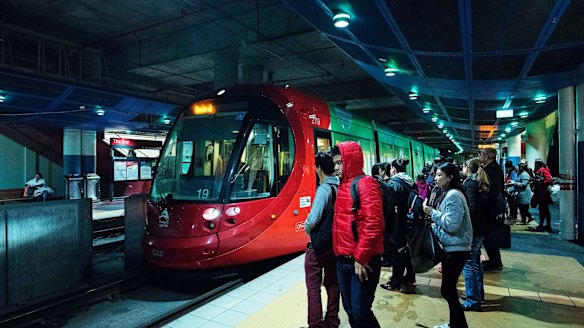 Capacity constraints are limiting more frequent services on the inner west line.