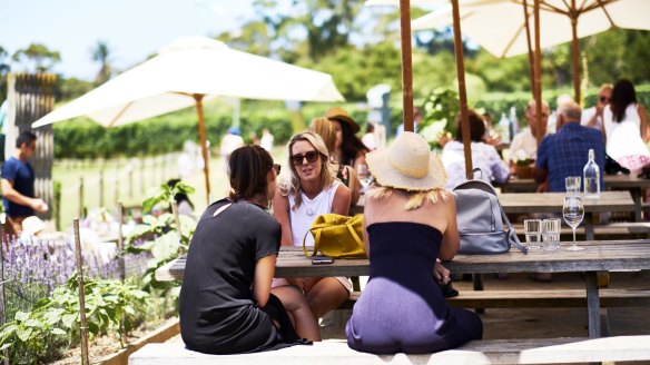 The garden-girt piazza at Montalto.