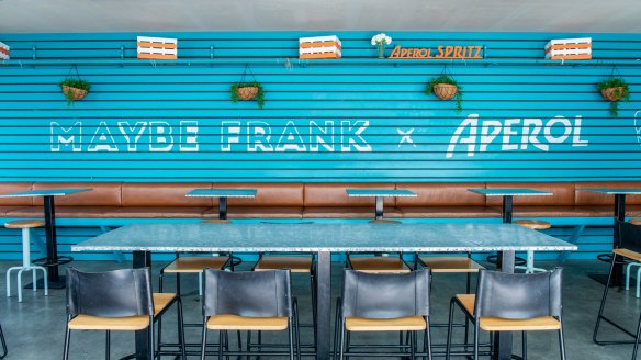 A pop-up version of Surry Hills' Maybe Frank is spending summer at the Beach Road Hotel.