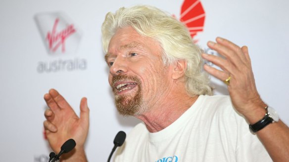Richard Branson said history showed Qantas did not need the government support.  