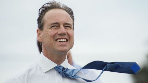 The price of the part-time wind farm is three times it's estimated cost: Environment Minister Greg Hunt.