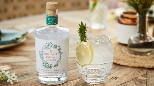 Ceder's, a South African non-alcoholic alternative to gin.