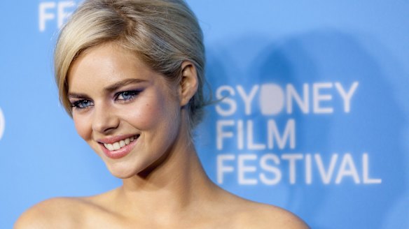 Australian actress Samara Weaving has unwittingly become embroiled in a pro-Donald Trump campaign.