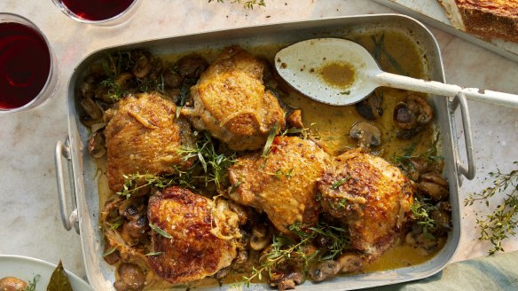 Julia Busuttil Nishimura's chicken dish is a one-pot winter wonder.