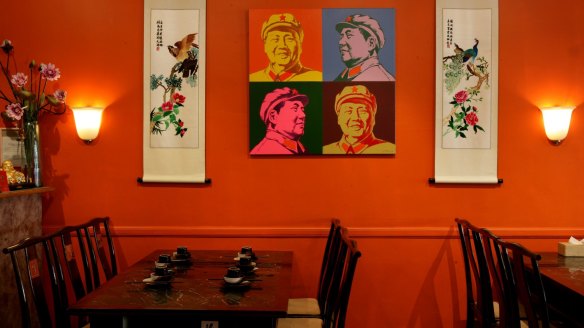 Chairman Mao restaurant in Kensington.