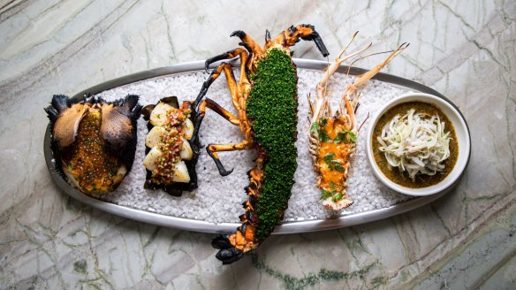 The seafood platter for two at Parlar, Potts Point.