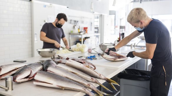 Fish Butchery Waterloo will act as the central processing kitchen for the hospitality group.