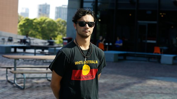 Sydney University SRC president Kyol Blakeney.