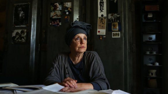 Wendy Whiteley who hopes to have her garden at Lavendar Bay set aside as a reserve.