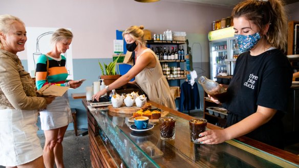 Cold brew has skyrocketed this summer at cafes such as Three Blue Ducks, Bronte.
