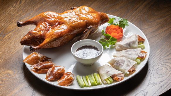 Go-to dish: Peking duck.