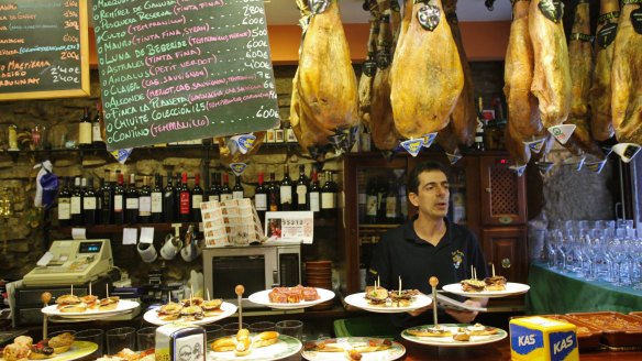 Get your graze on San Sebastian.