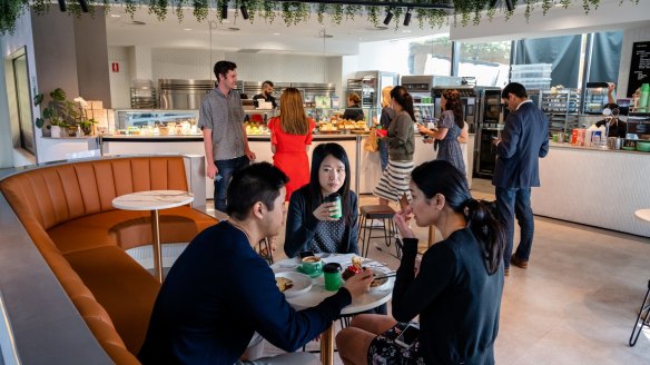Banksia Bakehouse focuses on a city crowd, with lots of grab-and-go options. 