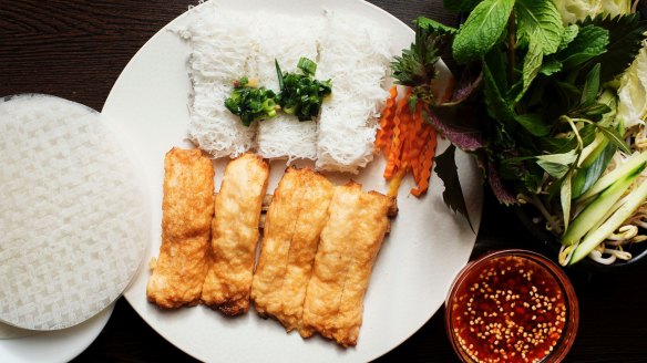 Thanh Binh built its reputation on its excellent sugar-cane prawns.