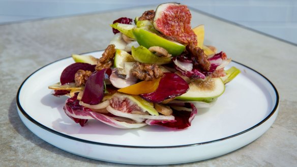 Fig salad at Mr Wilson's Tuck Shop.