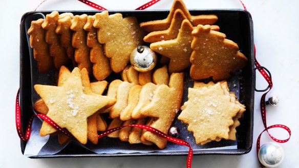 Adam Liaw's salt and brown sugar cookies are a good go-to gift for unexpected guests 
