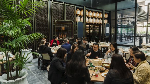 The dining rooms are inspired by 1920s Shanghai.