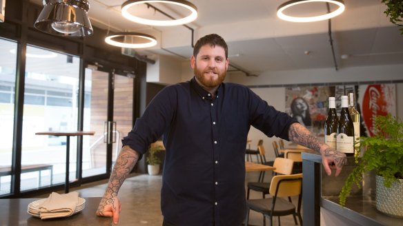 Tim Martin at his soon-to-open restaurant Harvest in South Yarra.