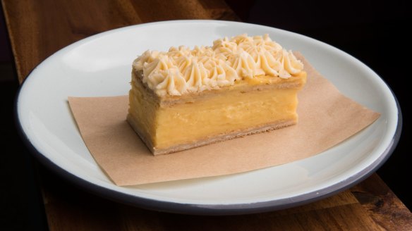 Vanilla slice aka Custard square.