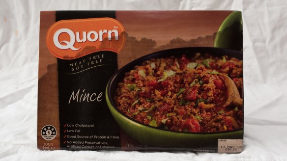 Quorn mince is as delicious as the sauce it is cooked in.