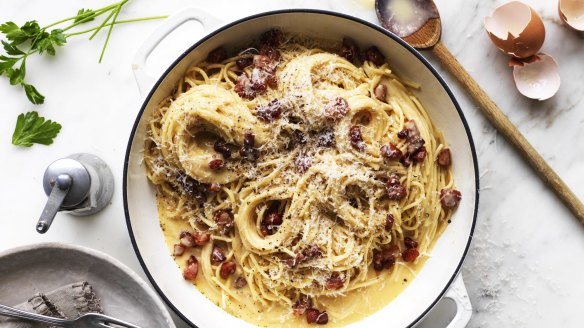 Timing is everything when making this creamy, cheesy, peppery pasta.