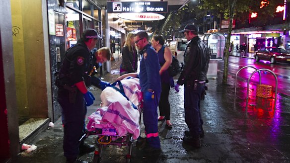 Kings Cross: Medical experts say hospital admissions have dropped sharply in lockout zones.