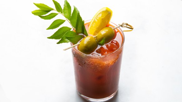Dietician Dr Evangeline Mantzioris recommends replacing a Bloody Mary with a non-alcoholic Virgin Mary instead.