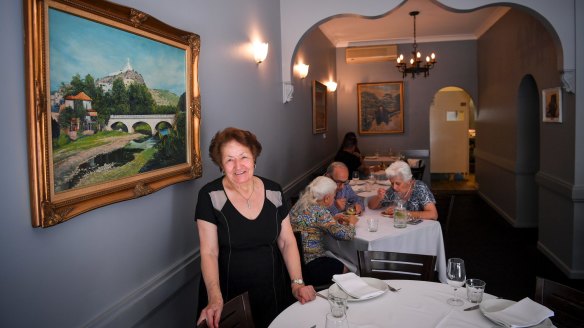 Abla Amad has ruled the kitchen, and dining room, at Abla's for four decades.