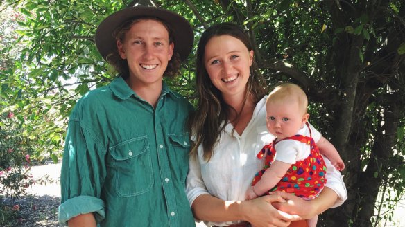 Ian Congdon and Courtney Young of Woodstock Flour.